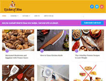 Tablet Screenshot of kitchenom.com